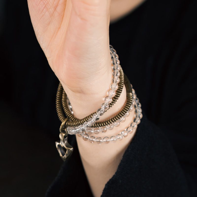 Multi-Layer Clear Quartz Bracelet – Harmony & Strength - Image 2