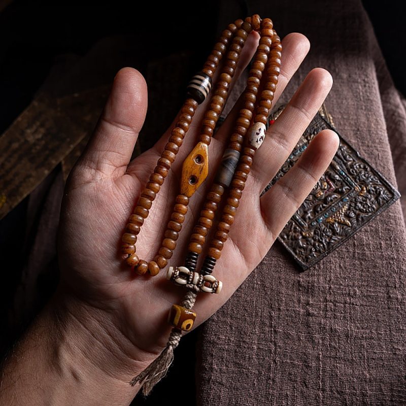 EXQUISITE IN Guardian Blessings Yak Bone Bracelet - Image 2
