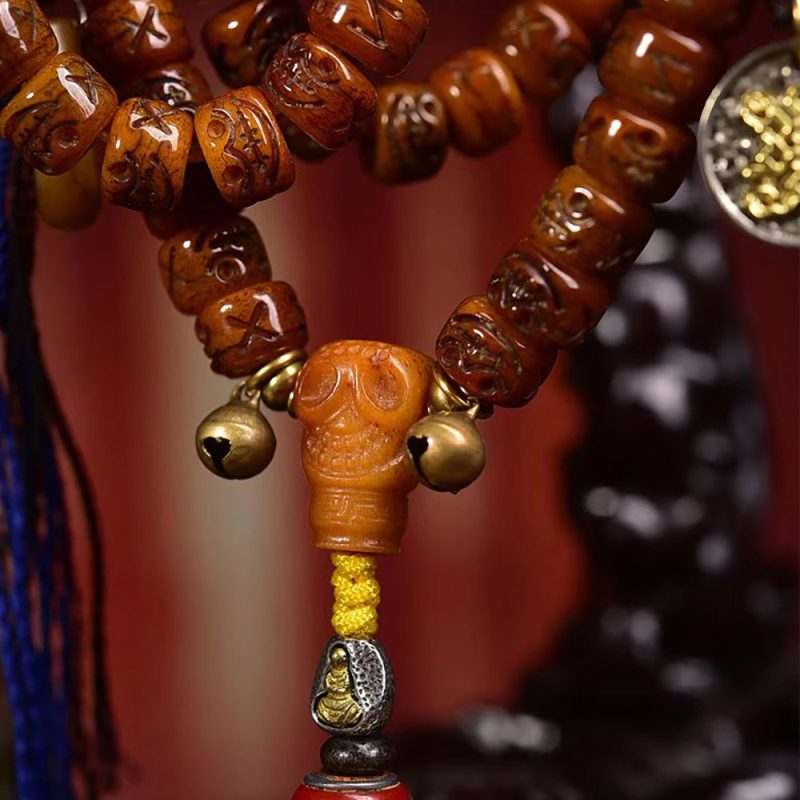Vitality Yak Bone Prayer Bracelet - Image 3