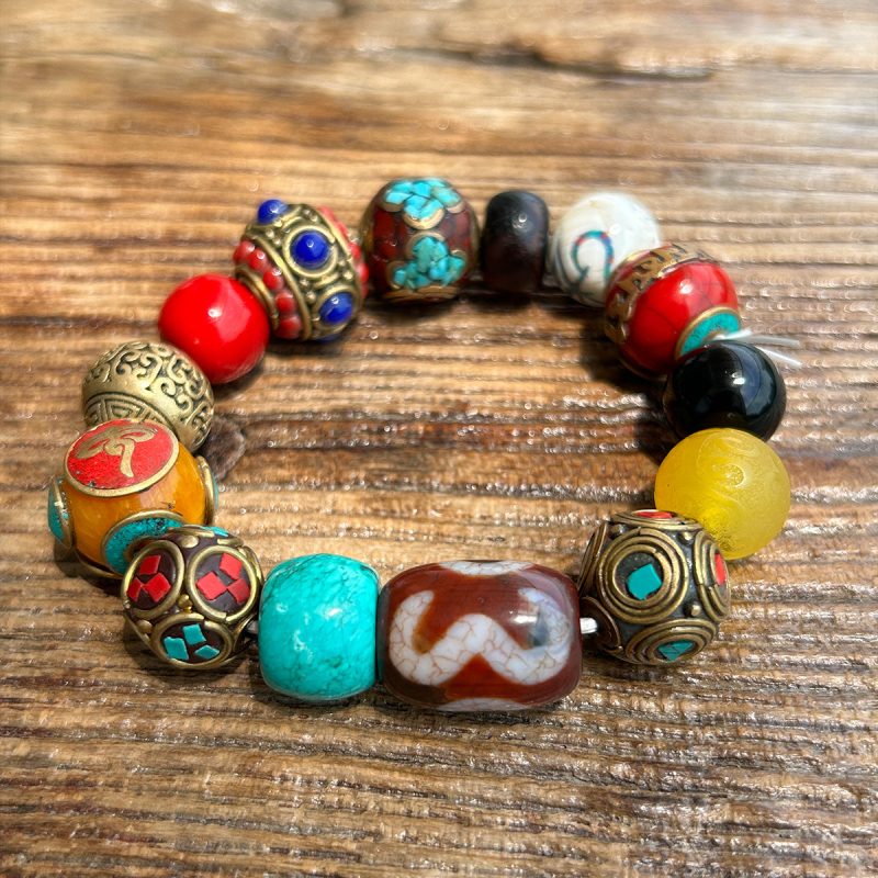 Wealth Energy Tibetan Treasures Bracelet - Image 9