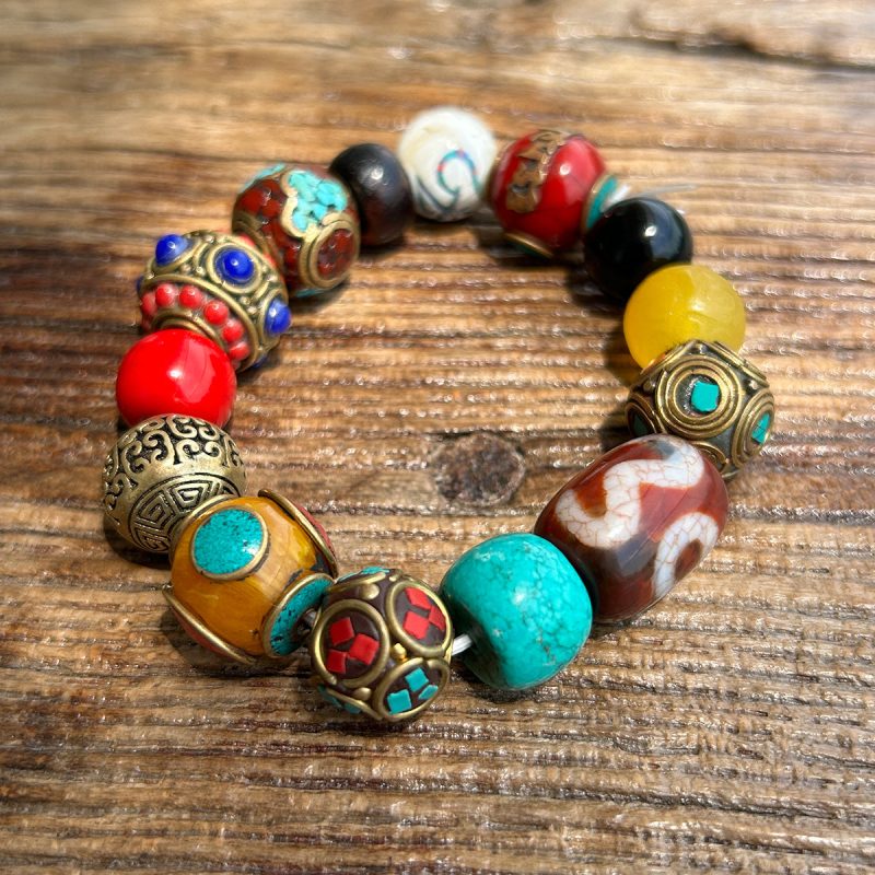 Wealth Energy Tibetan Treasures Bracelet - Image 10