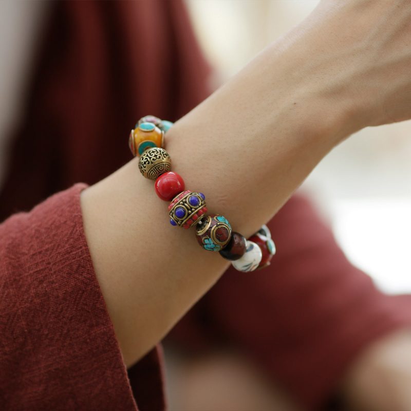 Wealth Energy Tibetan Treasures Bracelet - Image 6