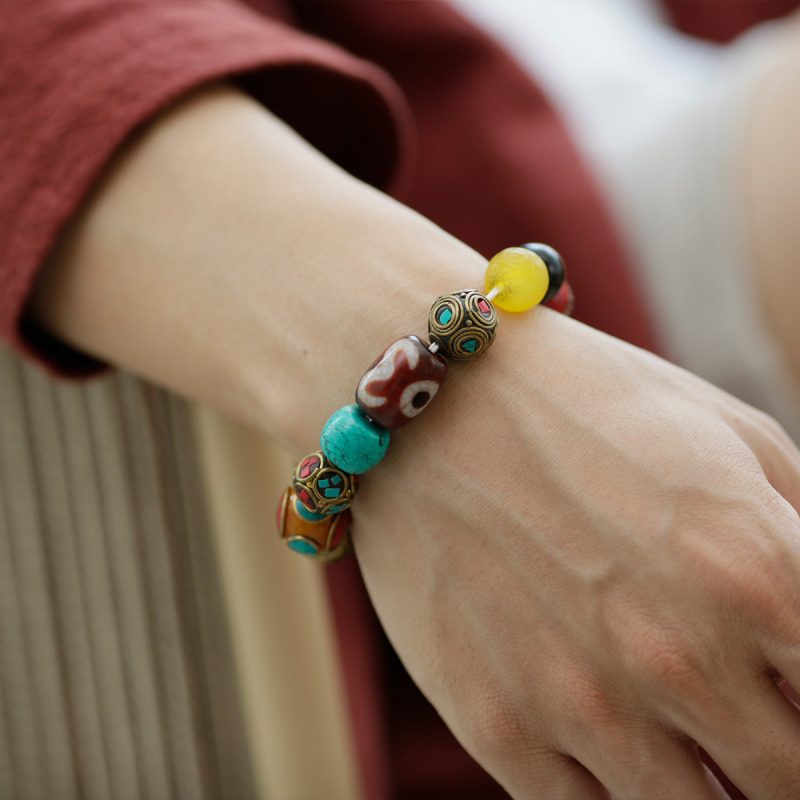 Wealth Energy Tibetan Treasures Bracelet - Image 7