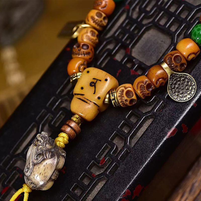 Dual Essence Yak and Camel Bone Energy Bracelet - Image 3