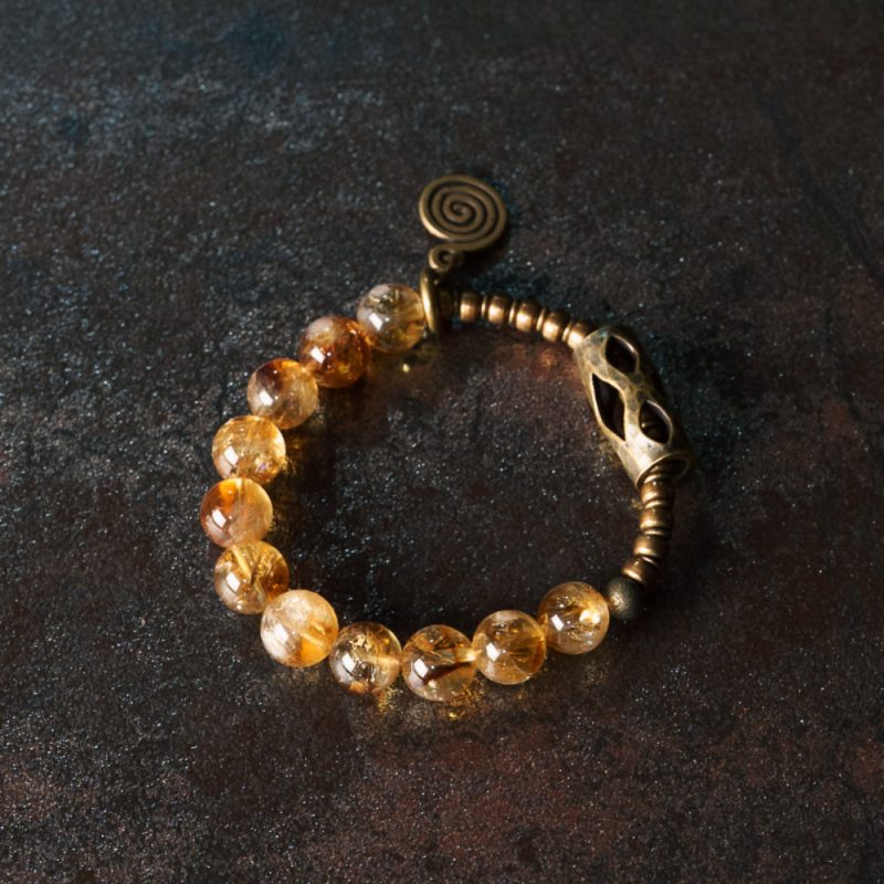 Solar Fortune Citrine Bracelet – Radiate Wealth & Energy - Image 3