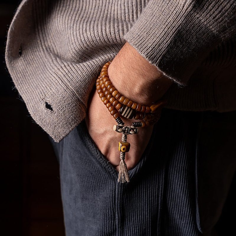 EXQUISITE IN Guardian Blessings Yak Bone Bracelet - Image 3