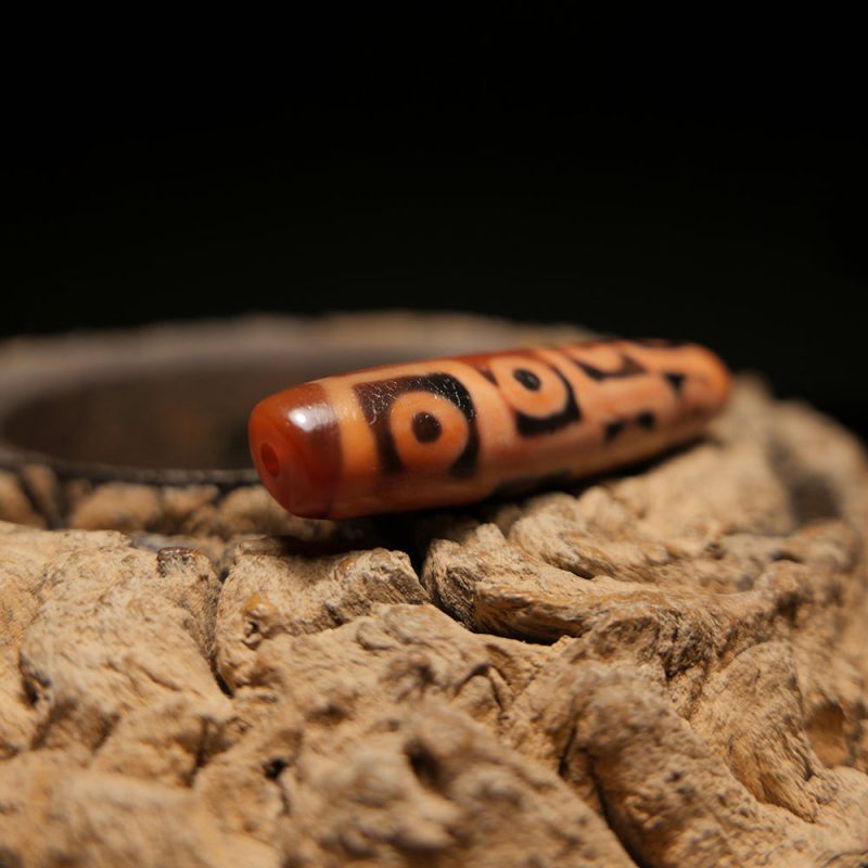 Vitality Twelve-Eye Dzi Pendant - Image 2
