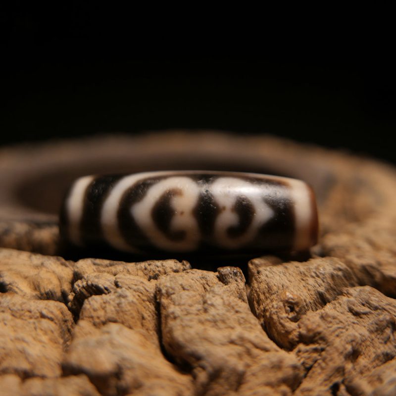 Dual Divine Protection Vajra Dzi Pendant - Image 2