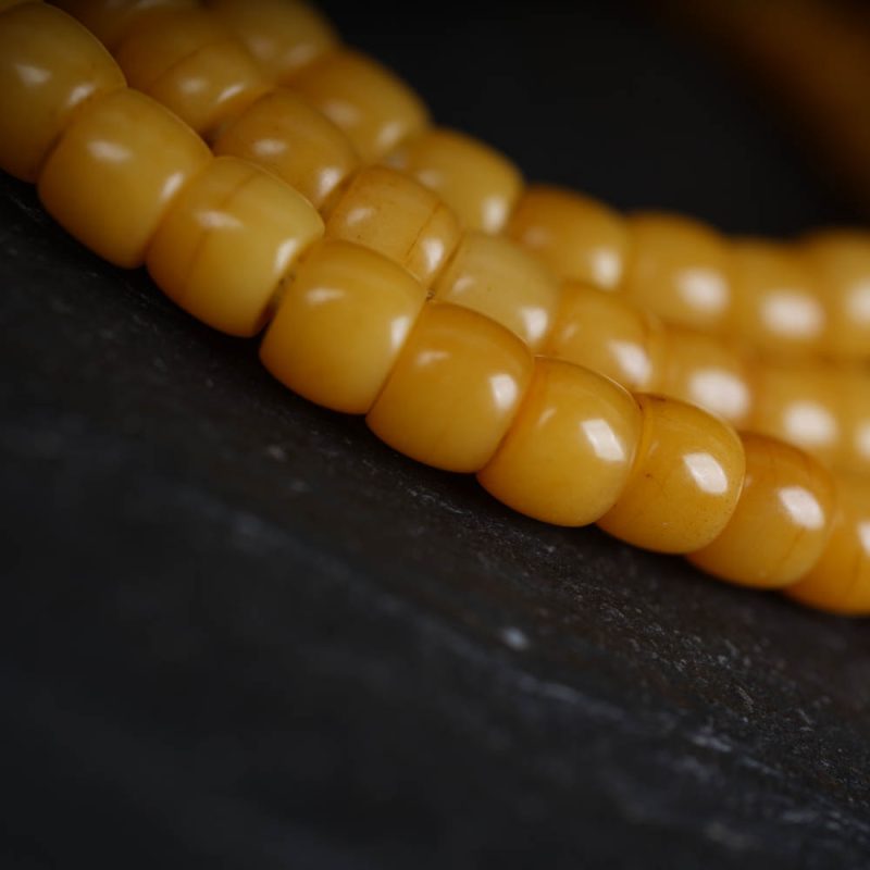 Prosperity Yak Bone Mala Bracelet - Image 5