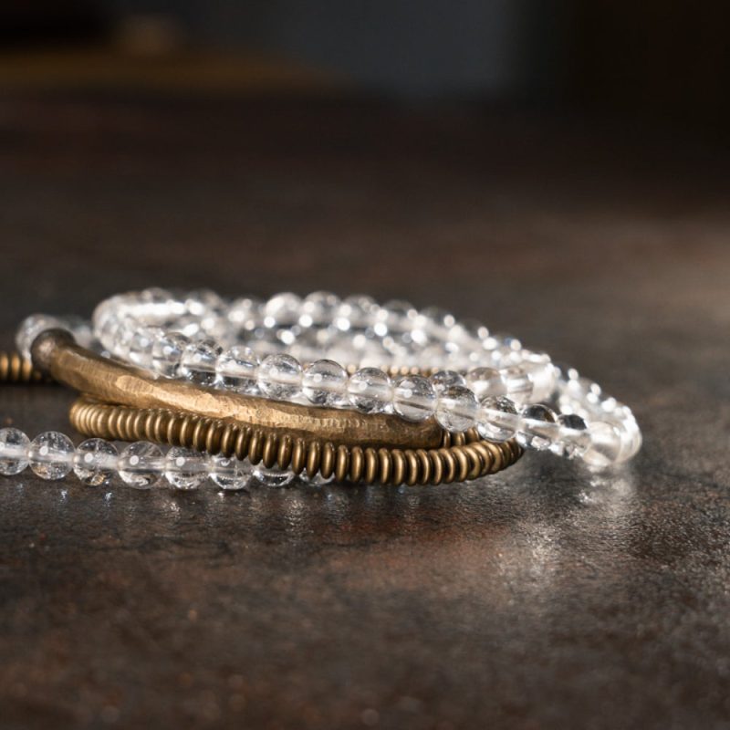 Multi-Layer Clear Quartz Bracelet – Harmony & Strength - Image 3