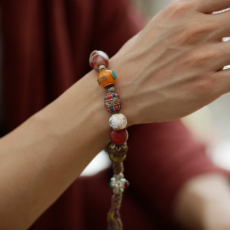 Protective Energy Tibetan Treasures Bracelet - Image 6