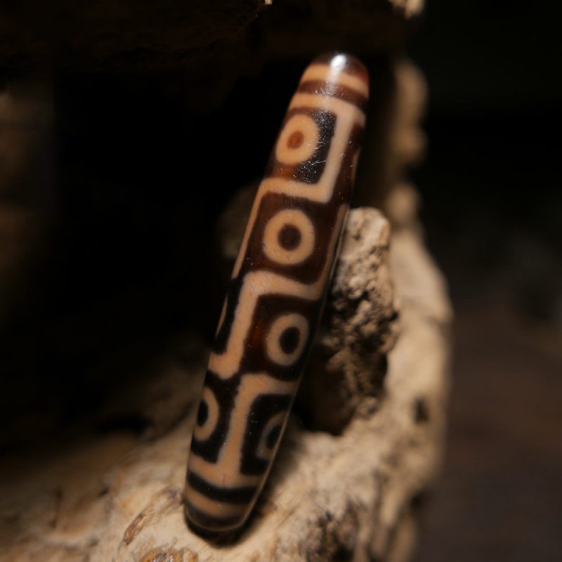 Eternal Force Pendant with Rare Twelve-Eye Dzi - Image 3