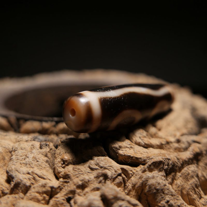 Wealth Harmony Four-Eye Dzi Pendant - Image 3
