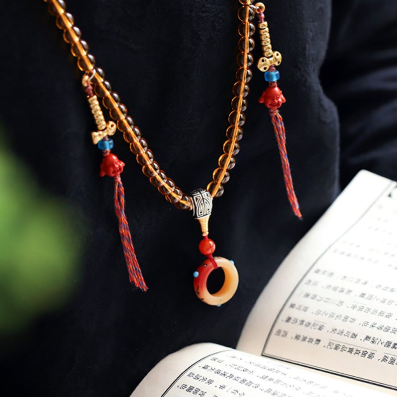 EXQUISITE IN 108 Beads Prosperity Mala Necklace - Image 3