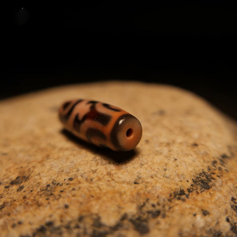 Guardian Vessel Red Bottle Dzi Pendant - Image 3
