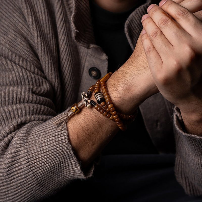 EXQUISITE IN Guardian Blessings Yak Bone Bracelet - Image 4