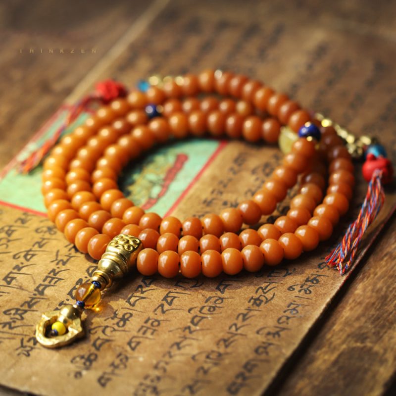 EXQUISITE IN 108 Beads Wealth Mala Necklace