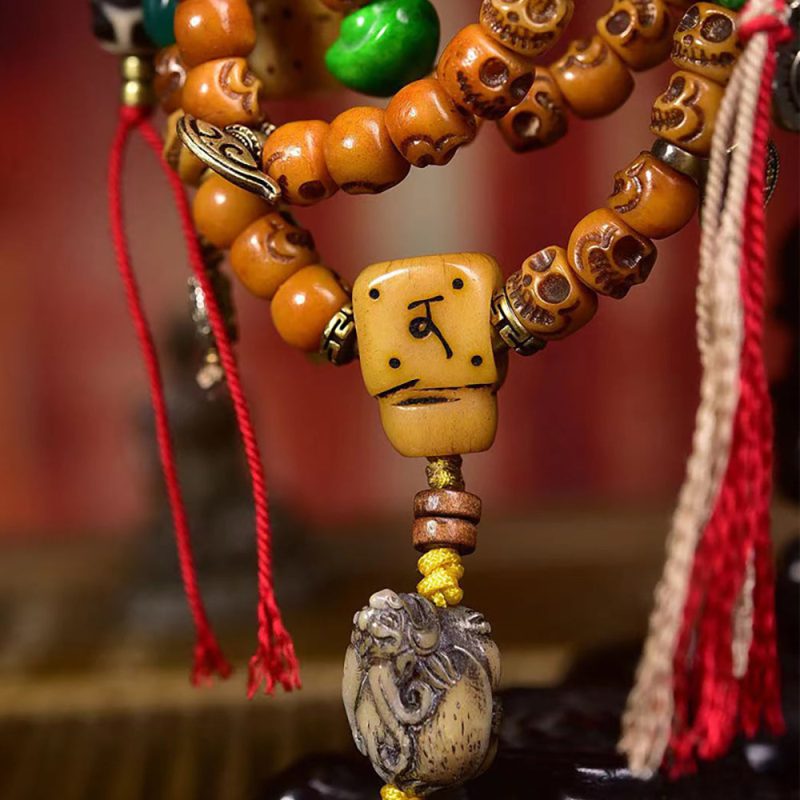 Dual Essence Yak and Camel Bone Energy Bracelet - Image 4
