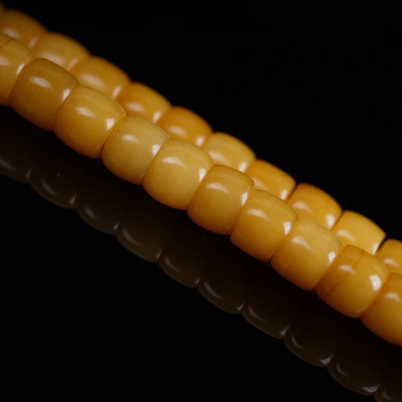 Prosperity Yak Bone Mala Bracelet - Image 3