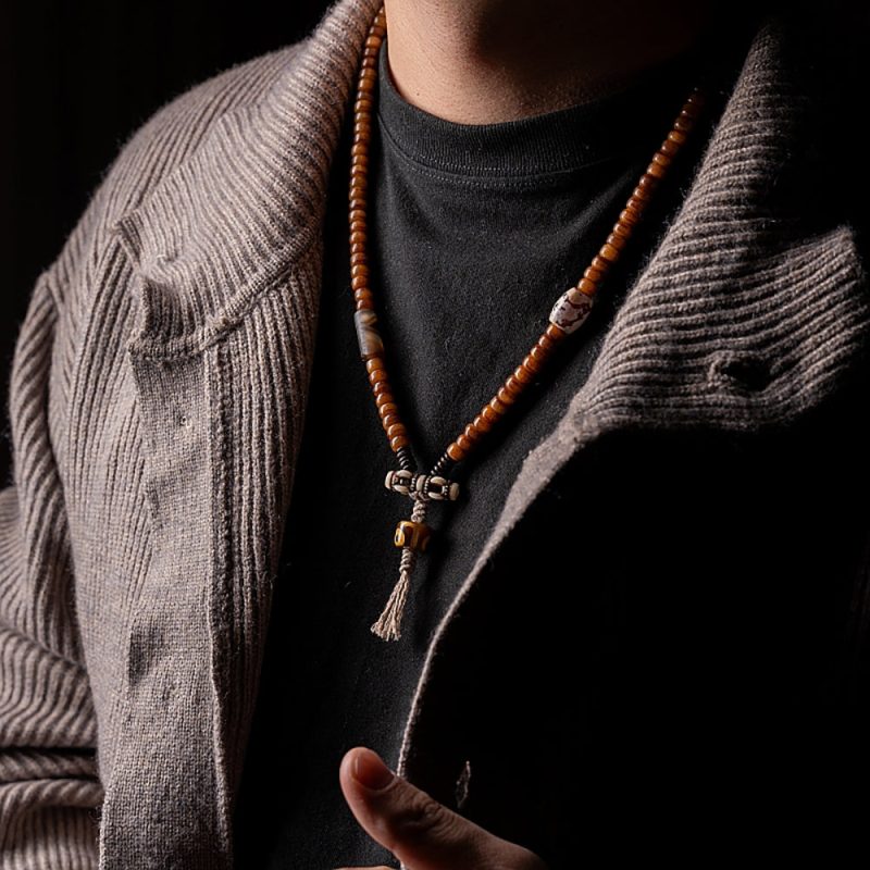 EXQUISITE IN Guardian Blessings Yak Bone Bracelet - Image 5