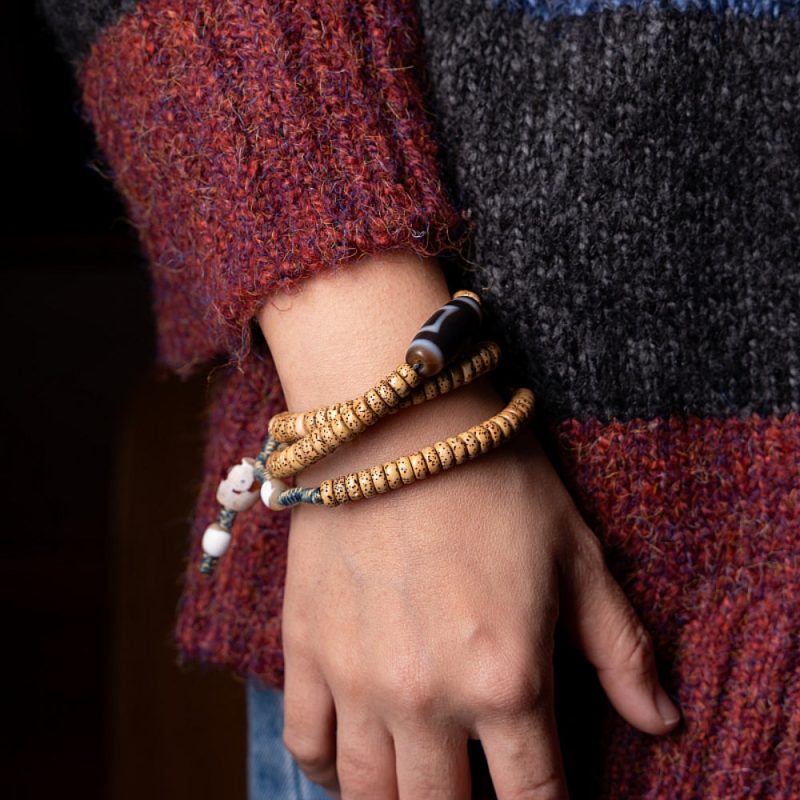 EXQUISITE IN Blessing Guardian Bodhi 108 Mala Beads - Image 4