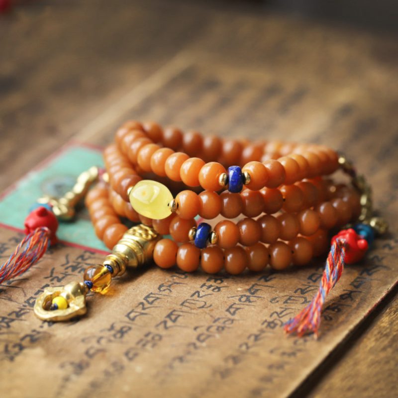 EXQUISITE IN 108 Beads Wealth Mala Necklace - Image 2