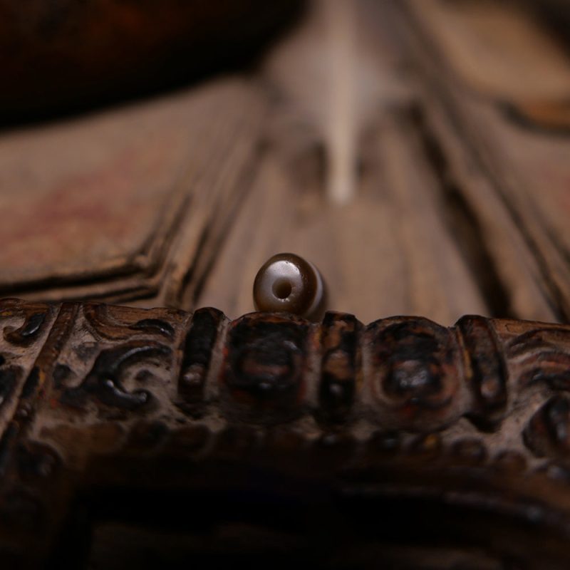 Guardian of Prosperity Pendant with Rare Benefactor Dzi - Image 4