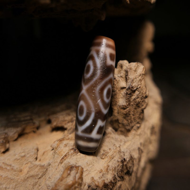 Fortune Dragon-Eye Six-Eye Dzi Pendant - Image 4