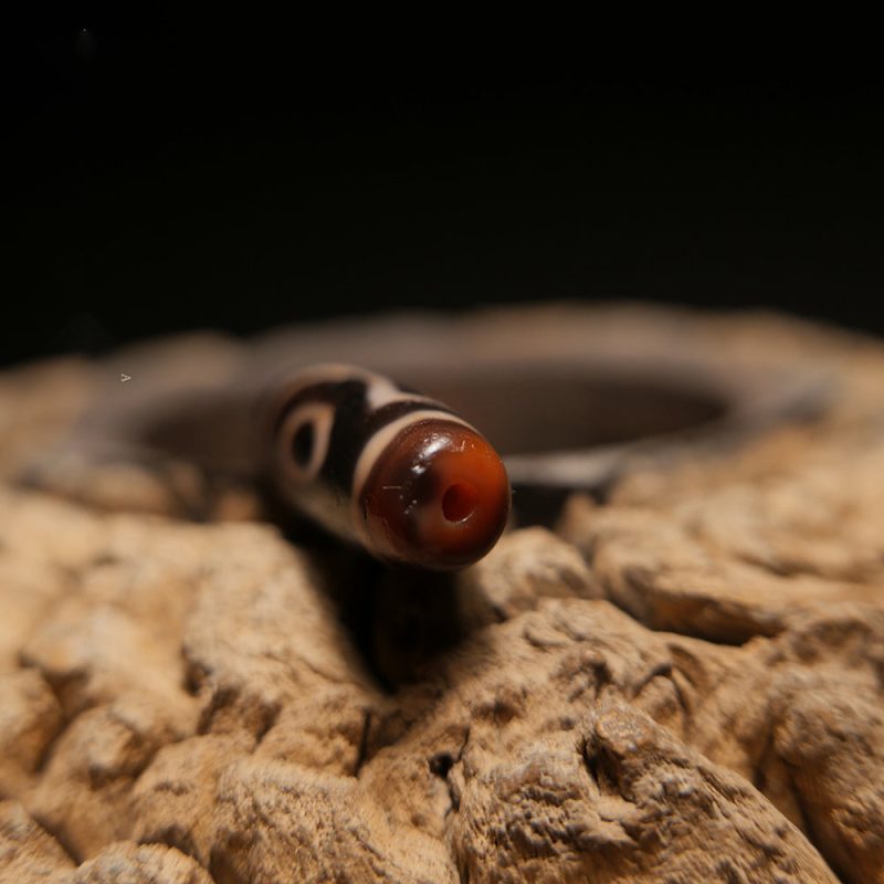 Eternal Focus Four-Eye Dzi Pendant - Image 4
