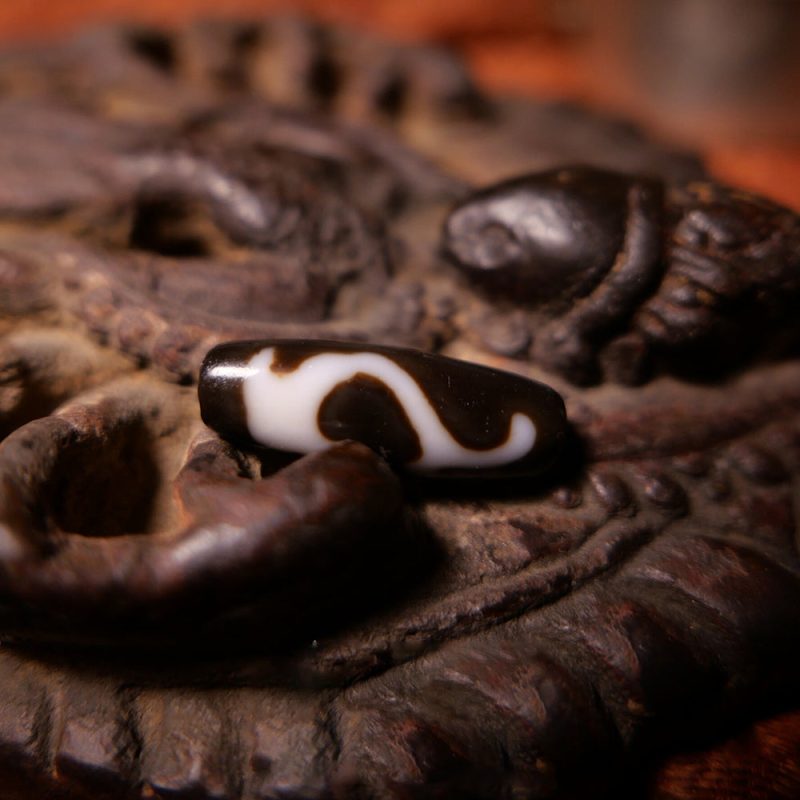 Fortune Embrace Ruyi Dzi Pendant - Image 4