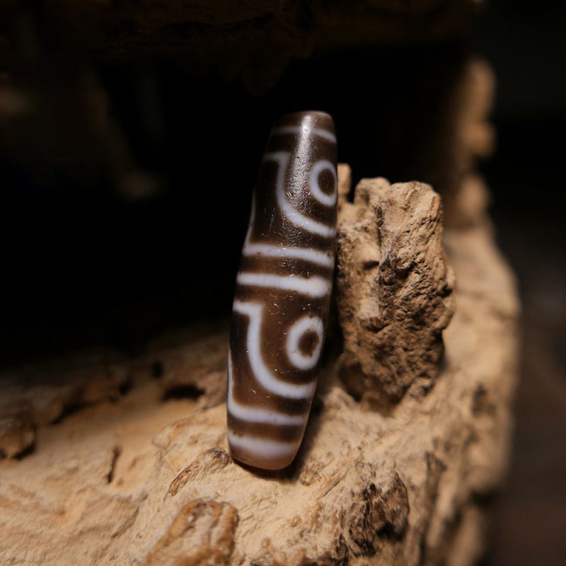 Prosperity Four-Eye Dzi Pendant - Image 4