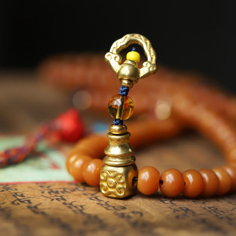EXQUISITE IN 108 Beads Wealth Mala Necklace - Image 3