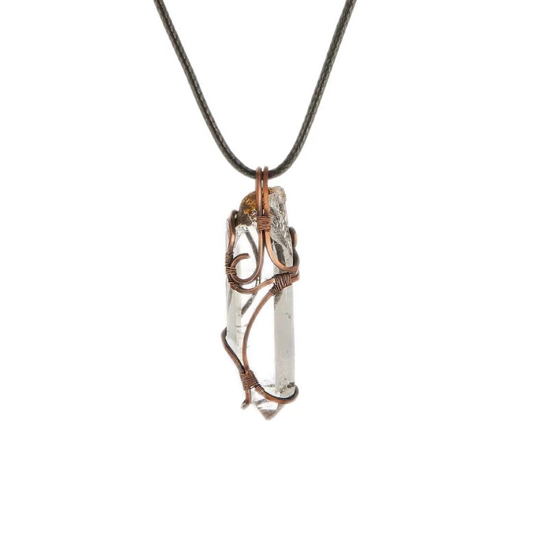 Purity Energy Clear Quartz Silver Pendants - Image 7