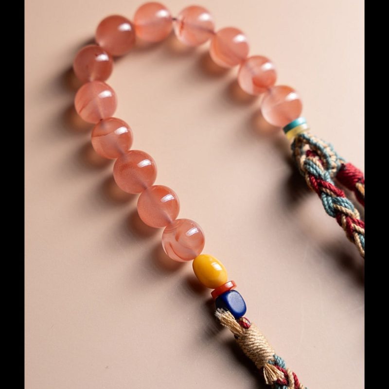 Imperial South Red Agate & Lapis Wealth Bracelet - Image 4