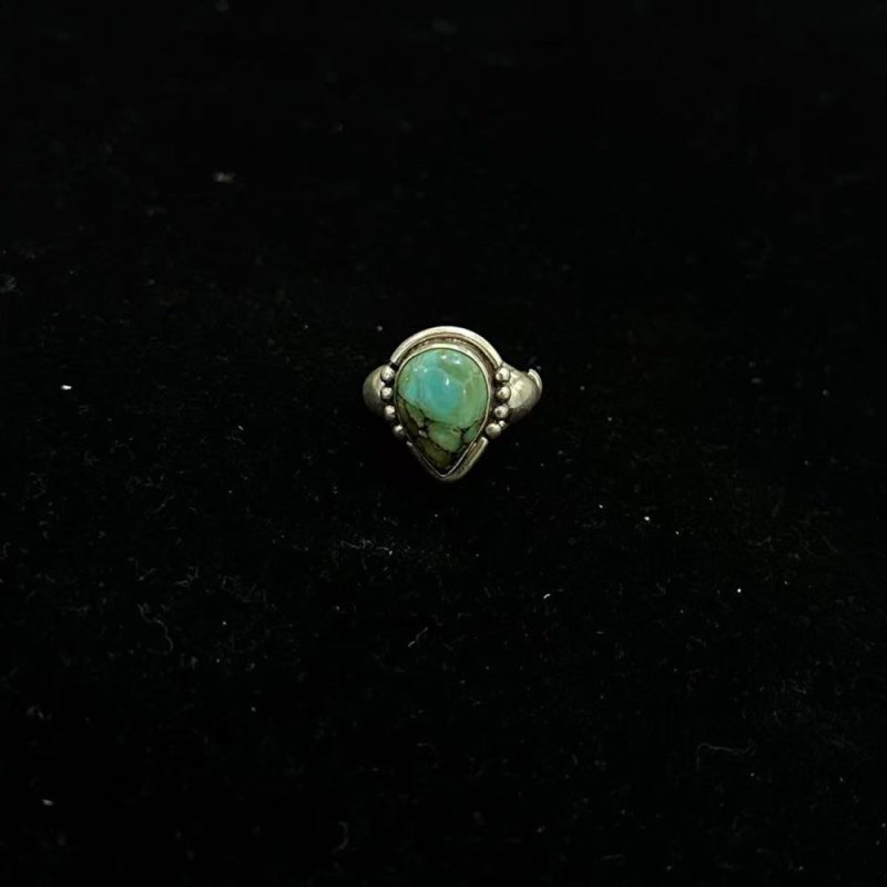Prosperity Essence Turquoise Silver Ring - Image 2
