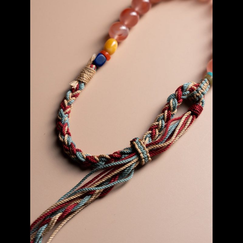 Imperial South Red Agate & Lapis Wealth Bracelet - Image 3