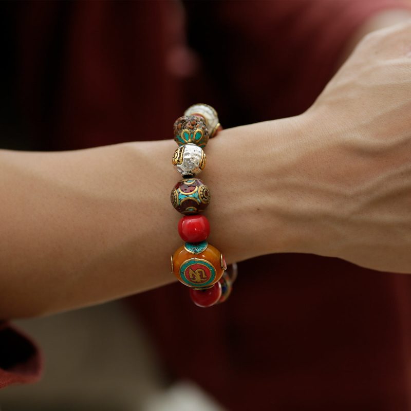 Courage Energy Tibetan Treasures Bracelet - Image 6
