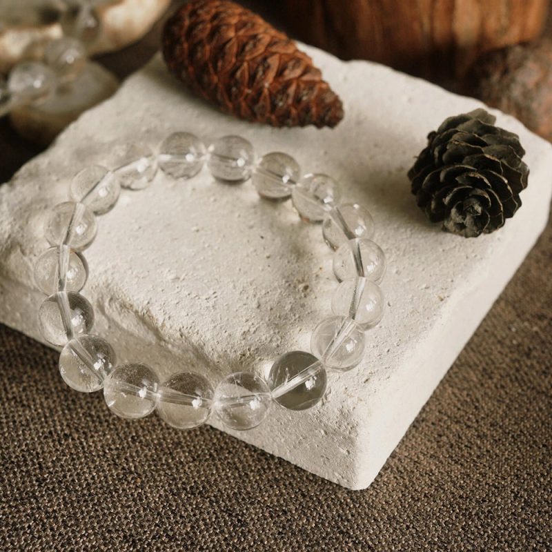 Vitality Tibetan Clear Quartz Healing Bracelet - Image 3