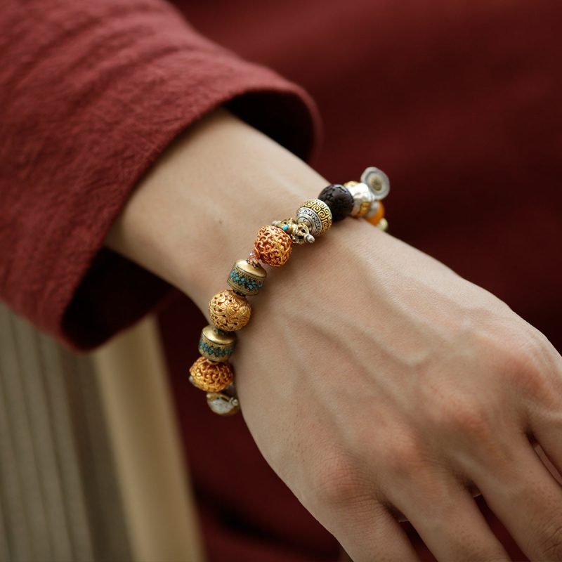 Wealth Energy Tibetan Treasures Bracelet - Image 6