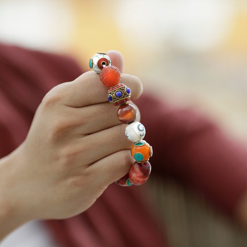 Courage Energy Tibetan Treasures Bracelet - Image 6