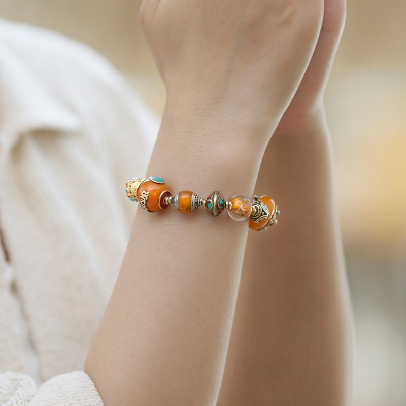 Wealth Energy Tibetan Treasures Bracelet - Image 4