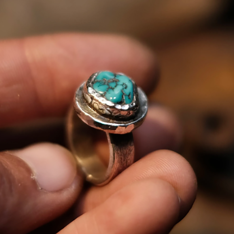 Soul's Healing Embrace Turquoise Rings - Image 7
