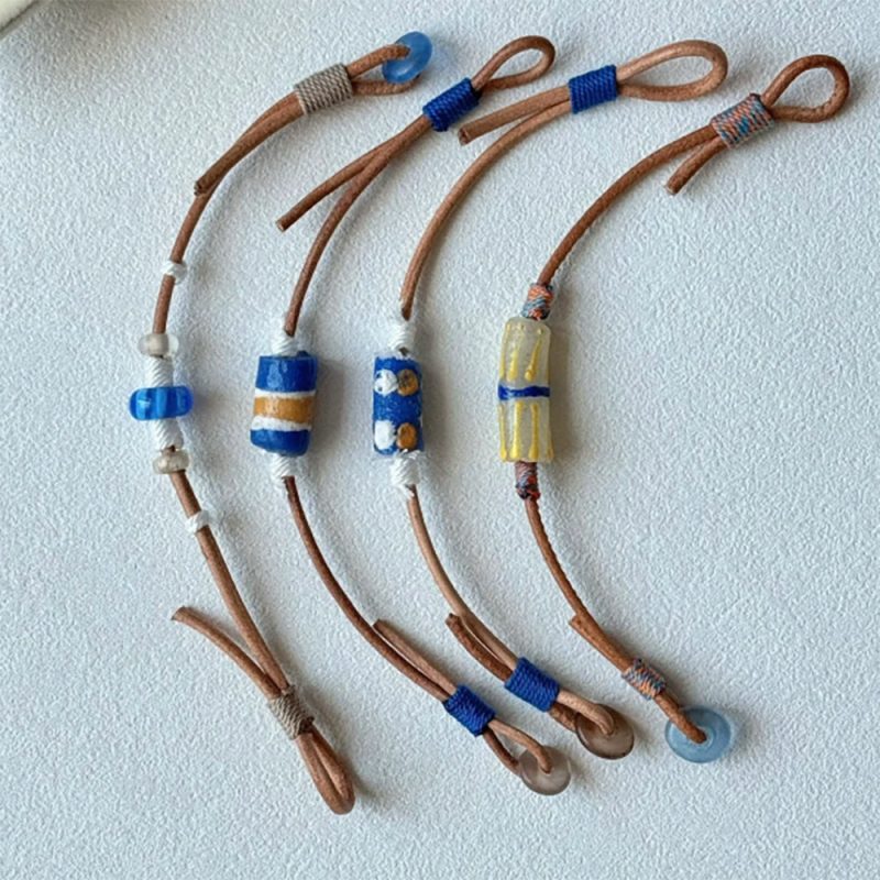 Wish Loop Handmade Glass Bead Bracelet - Image 6