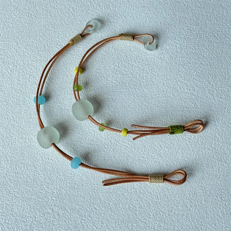 Wish Loop Handmade Glass Bead Bracelet - Image 8