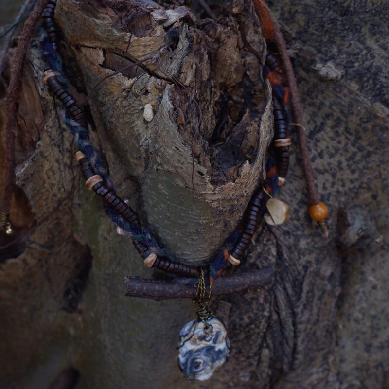 Primal Energy Pendant Necklace with Natural Elements - Image 3