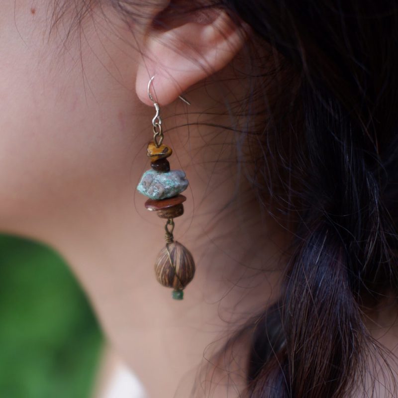 Tranquility Stone Harmony Earrings - Image 2