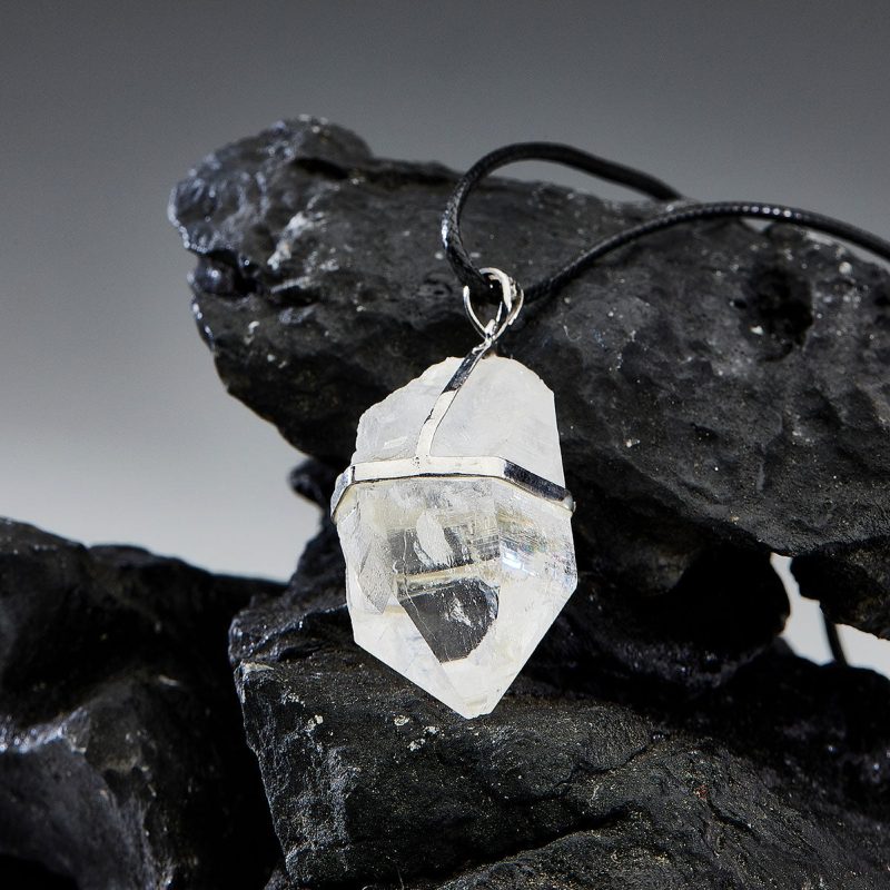 Healing Breath of Life Clear Quartz Sterling Silver Pendants - Image 2