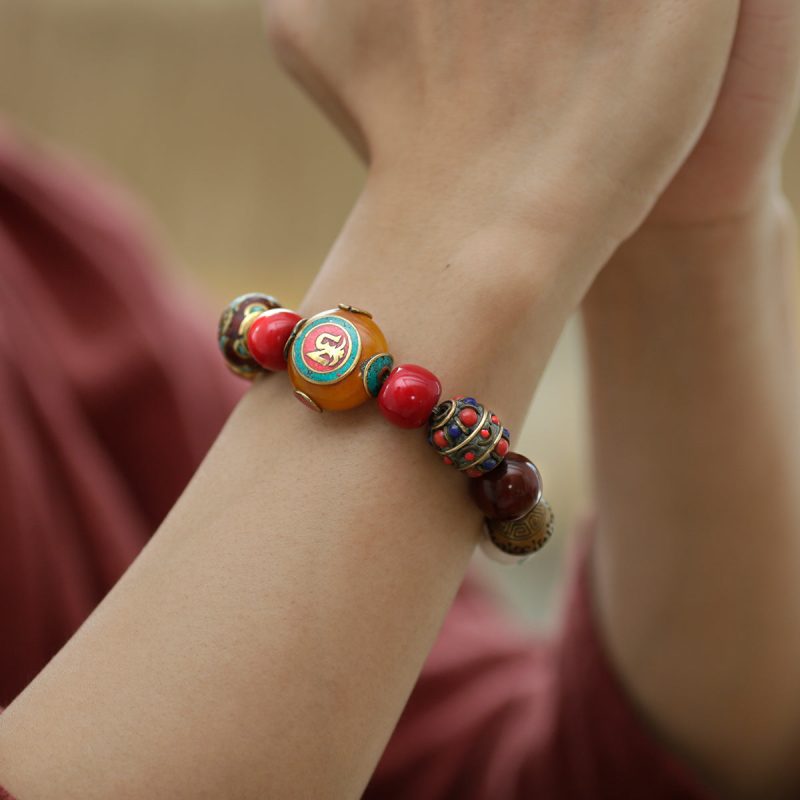 Courage Energy Tibetan Treasures Bracelet - Image 2