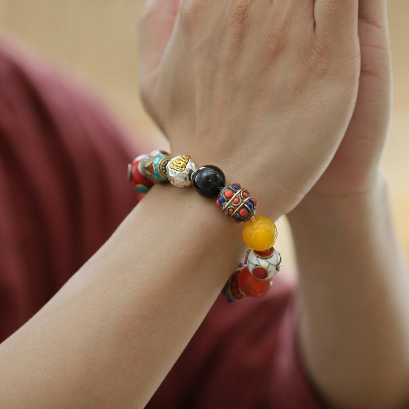 Courage Energy Tibetan Treasures Bracelet - Image 2