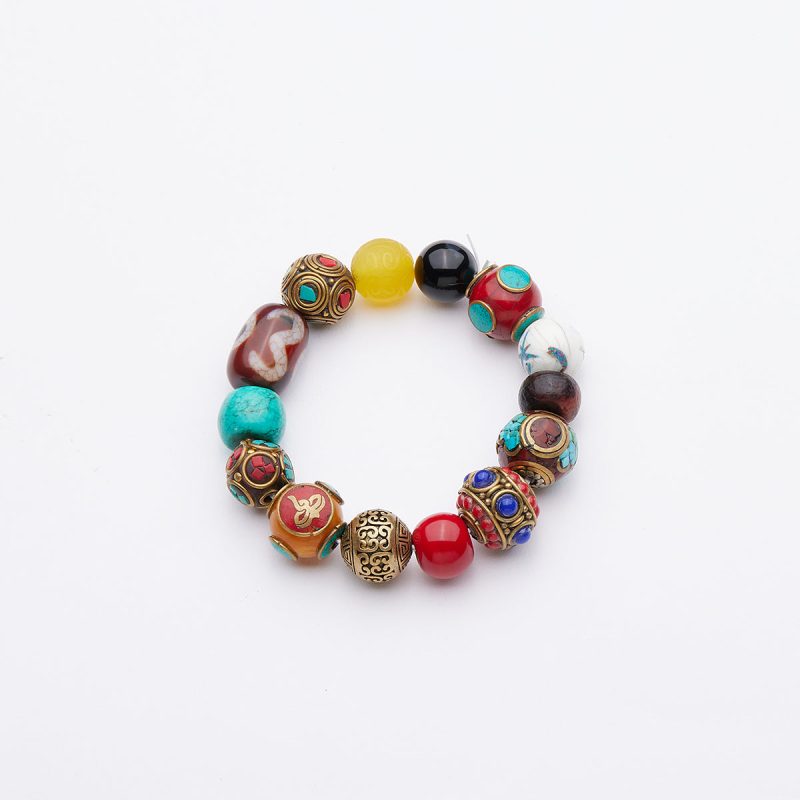Wealth Energy Tibetan Treasures Bracelet - Image 3